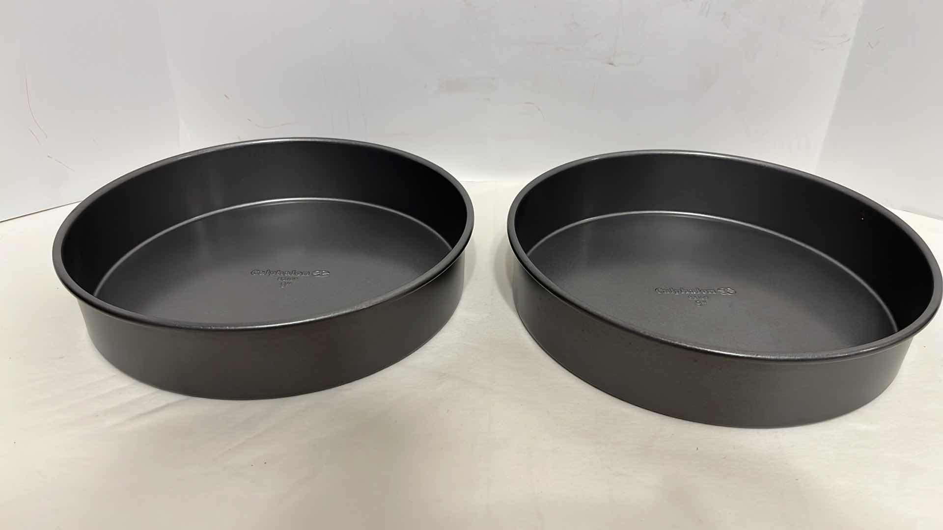 Photo 2 of CALPHALON 9” ROUND BAKING PANS (2) & STORAGE CONTAINERS