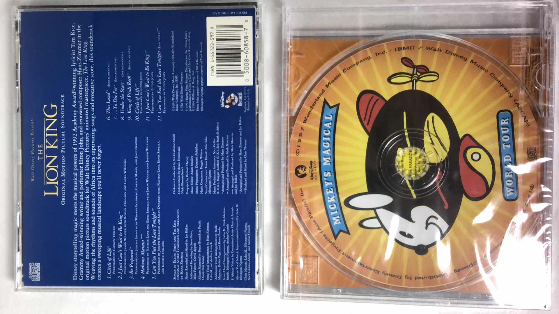 Photo 3 of ASSORTED DISNEY MOVIE SOUNDTRACK CDS (5)
