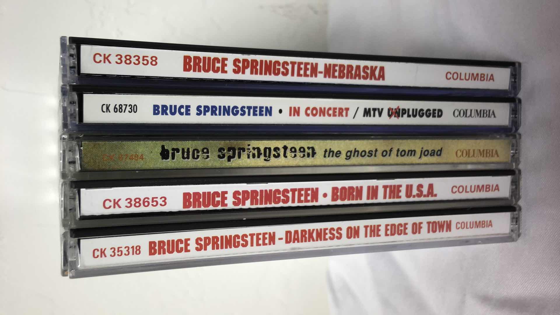 Photo 1 of ASSORTED BRUCE SPRINGSTEEN CDS (5)