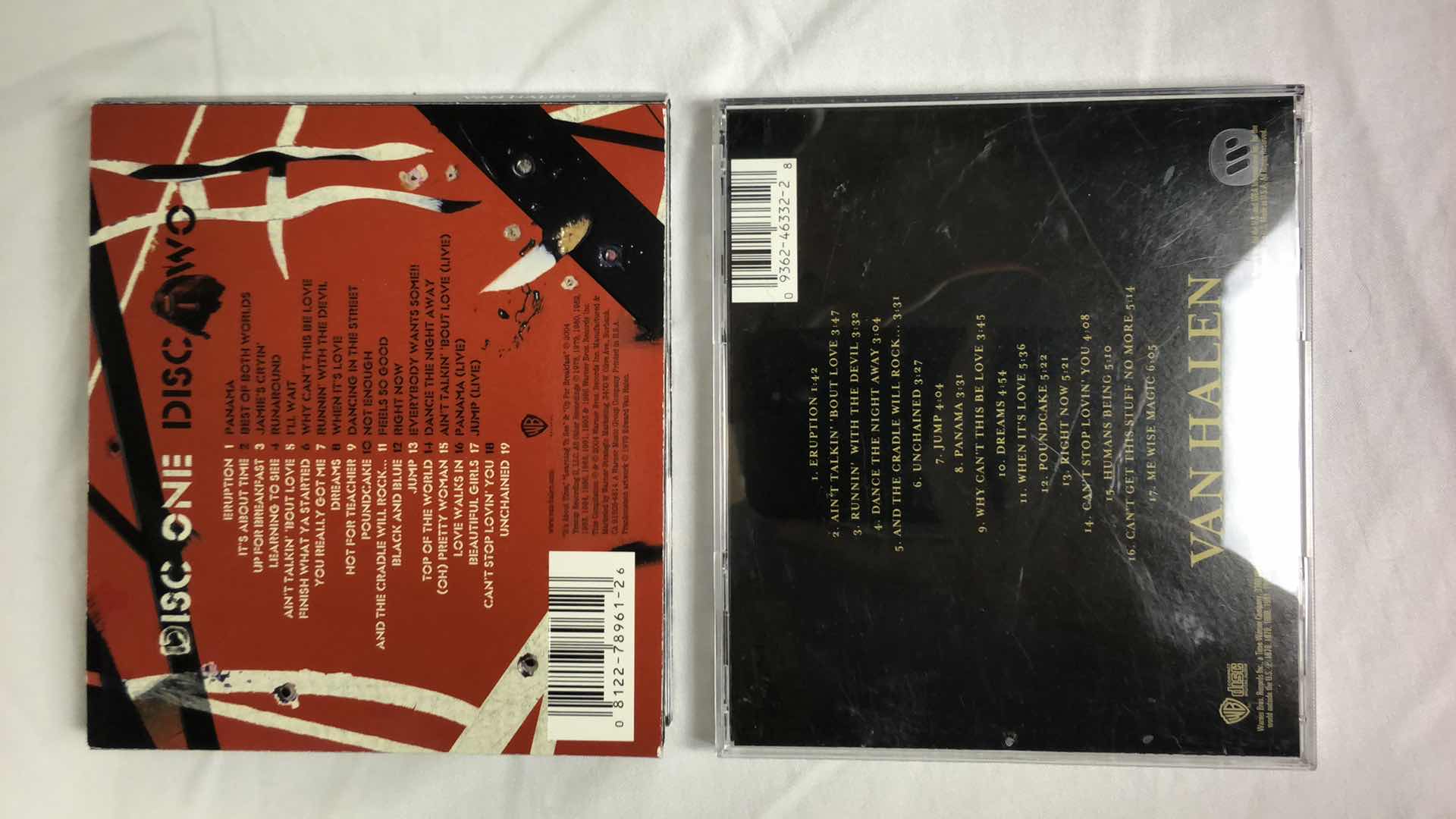 Photo 3 of ASSORTED VAN HALEN ALBUM CDS (4)
