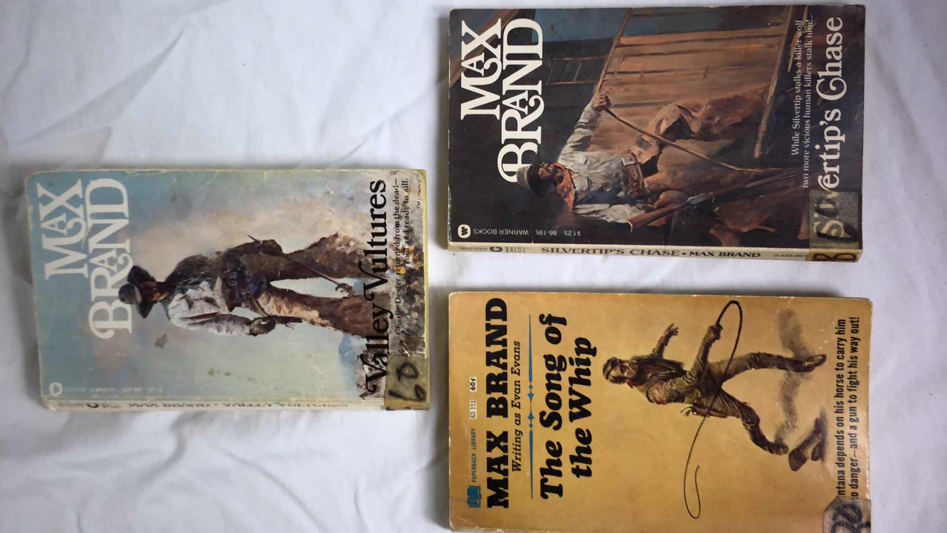 Photo 3 of ASSORTMENT OF MAX BRAND SHORT NOVELS (6)