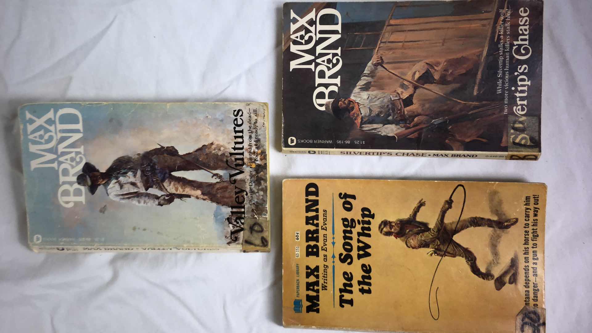 Photo 4 of ASSORTMENT OF MAX BRAND SHORT NOVELS (6)