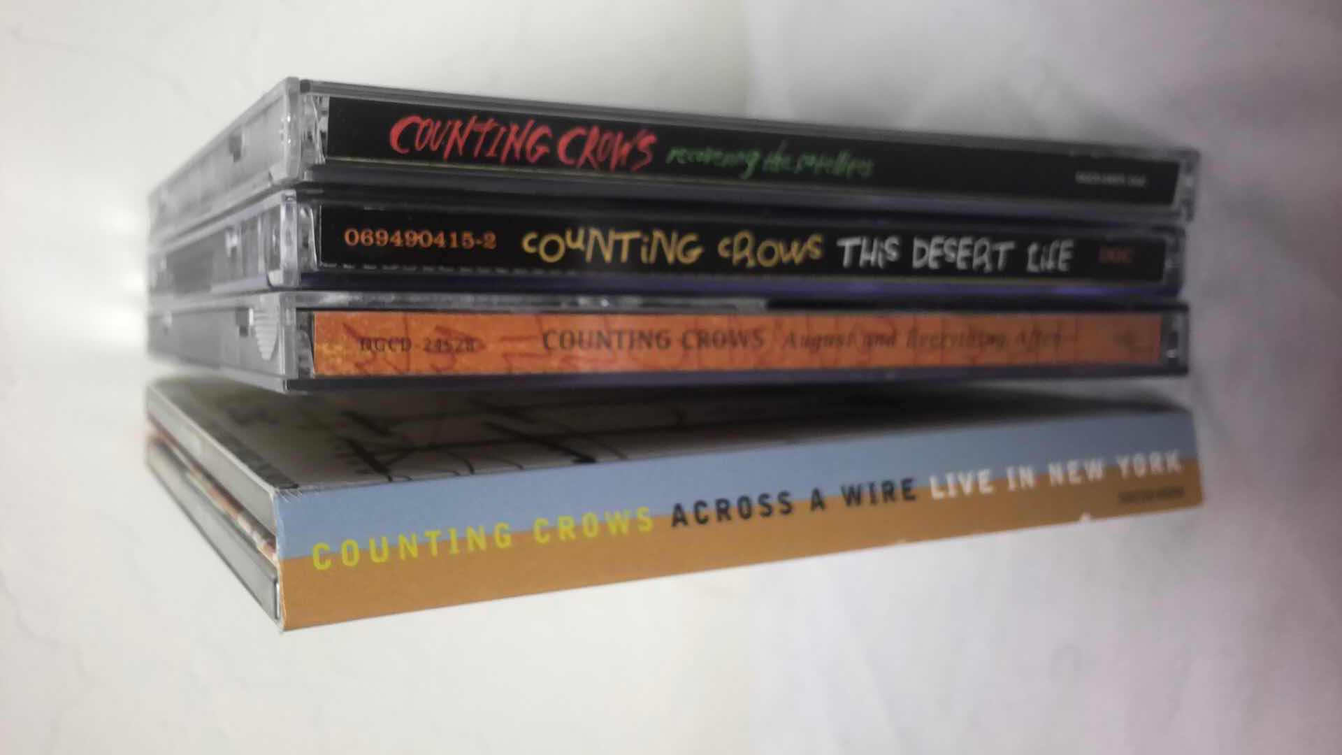 Photo 1 of ASSORTED COUNTING CROWS ALBUM CDS (4)