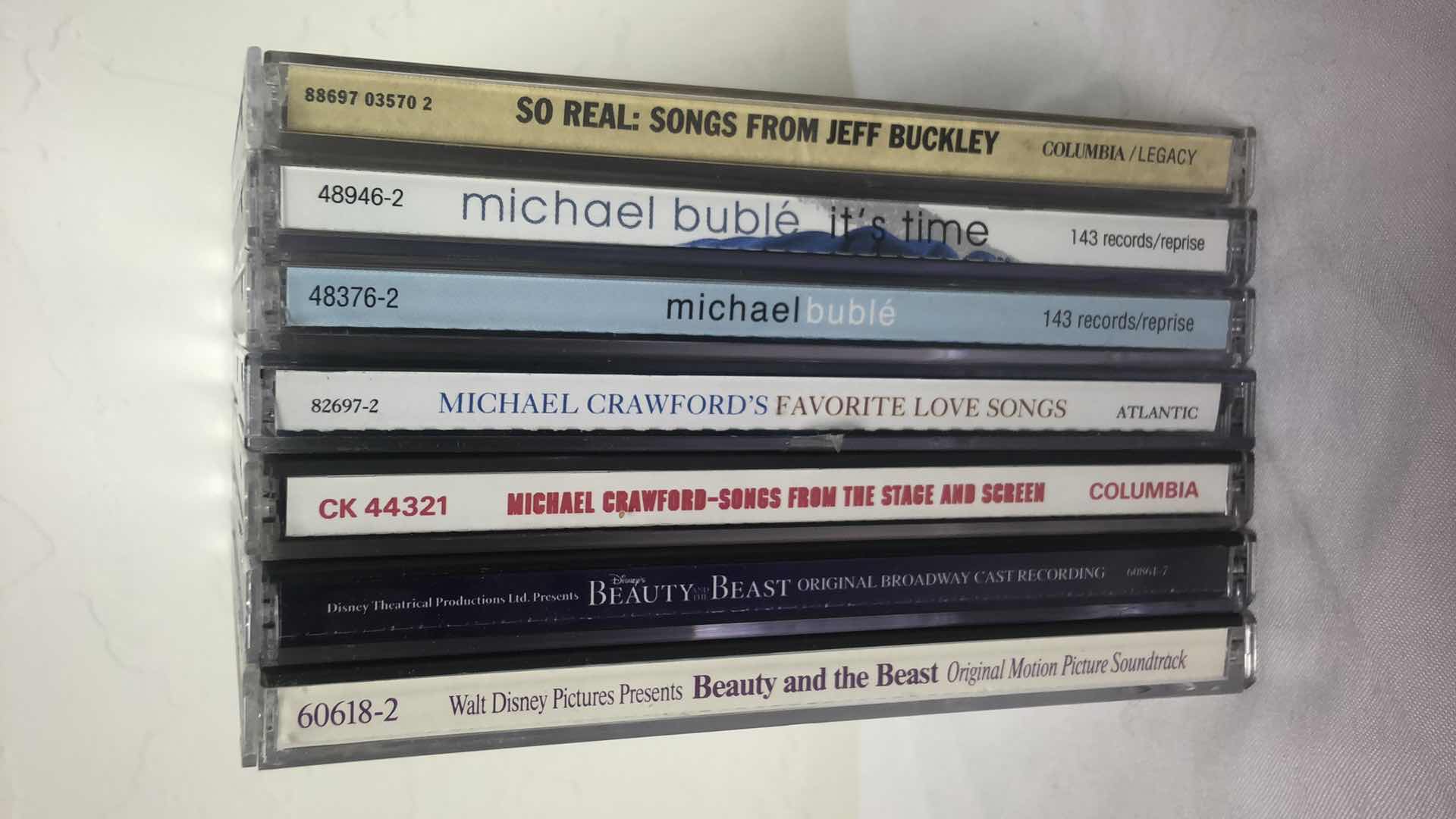 Photo 1 of ASSORTED EASY LISTENING ALBUM CDS MICHAE BUBLE, MICHAEL CRAWFORD, BEAUTY AND THE BEAST DISNEY (7)