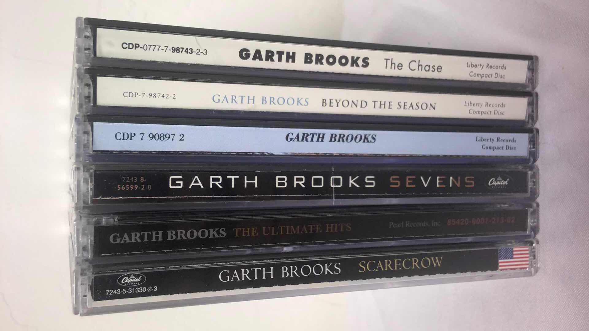 Photo 1 of ASSORTED GARTH BROOKS ALBUM CDS (6)