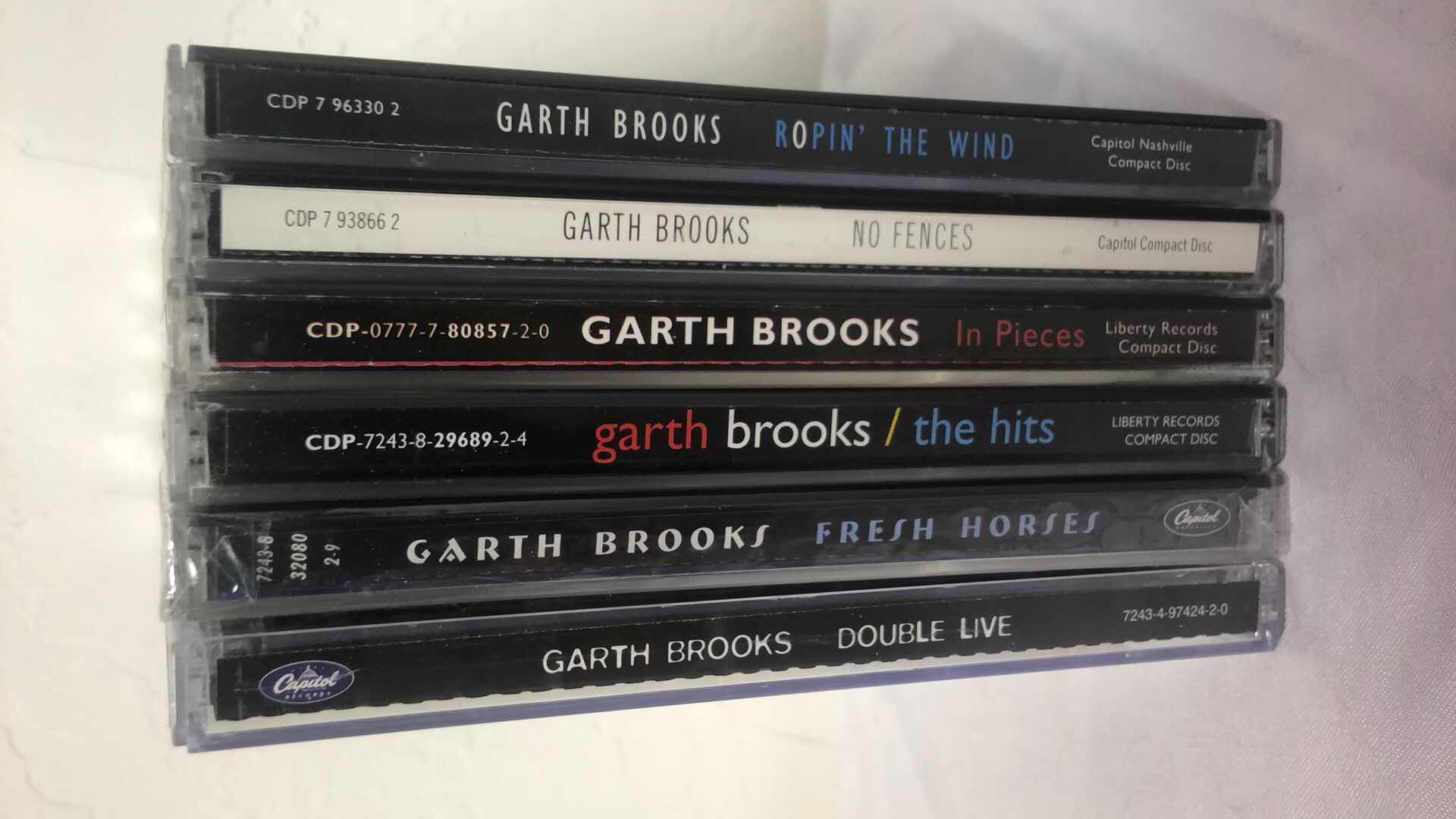 Photo 1 of ASSORTED GARTH BROOKS ALBUM CDS (6)