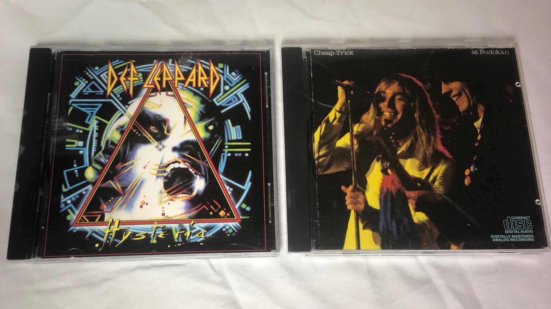Photo 2 of ASSORTED DEF LEPPARD AND CHEAP TRICK ALBUM CDS (4)