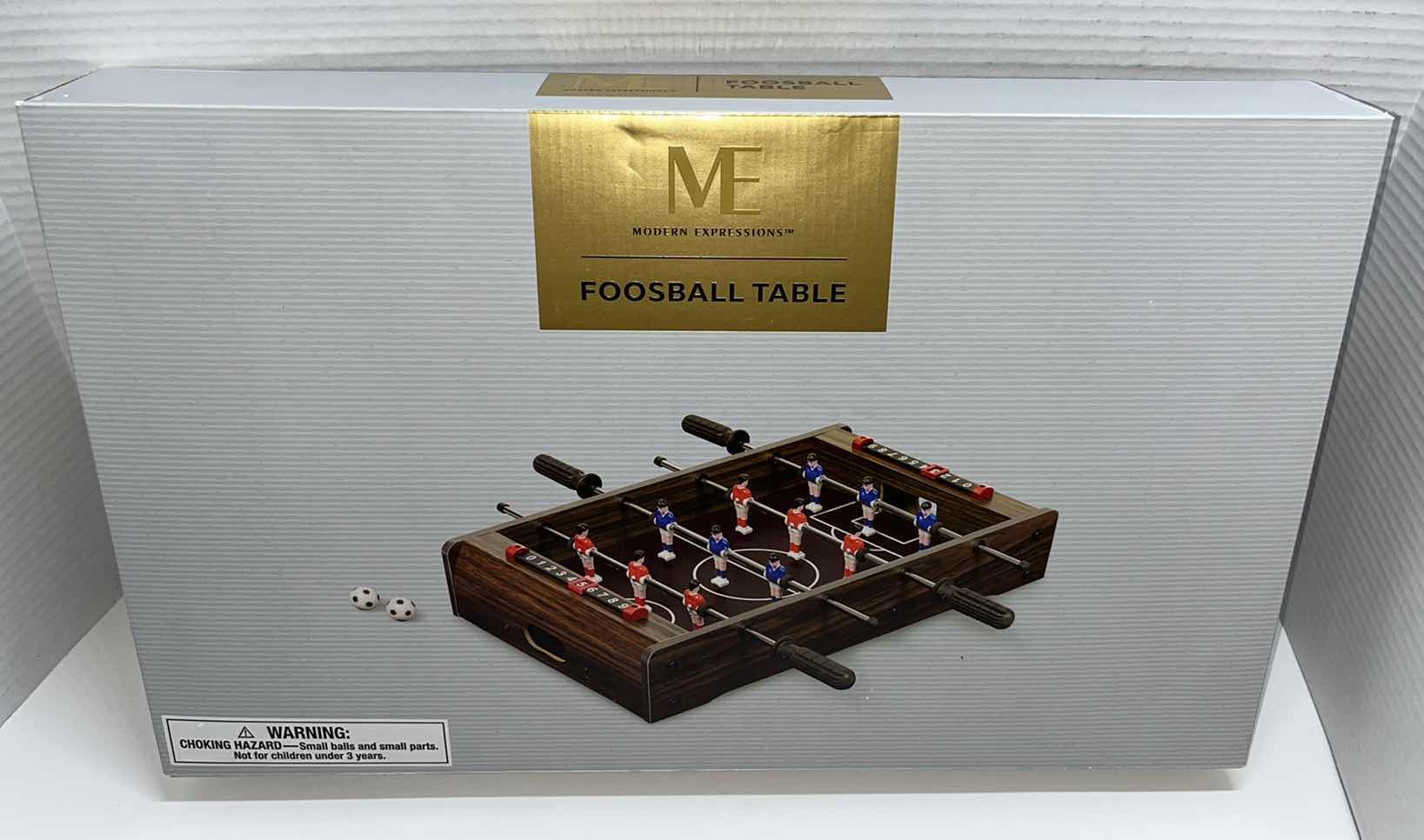 Photo 1 of NEW MODERN EXPRESSIONS MINI  FOOSBALL TABLE (1)