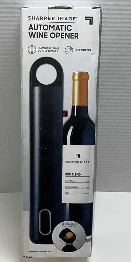 Photo 1 of NEW SHARPER IMAGE UNIVERSAL AUTOMATIC WINE OPENER (1)