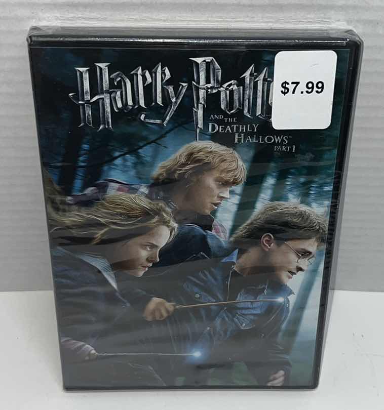 Photo 2 of NEW HARRY POTTER AND THE DEATHLY HALLOWS PART 1 DVD, DOOR HANGER &  WOOD DECOR (3)