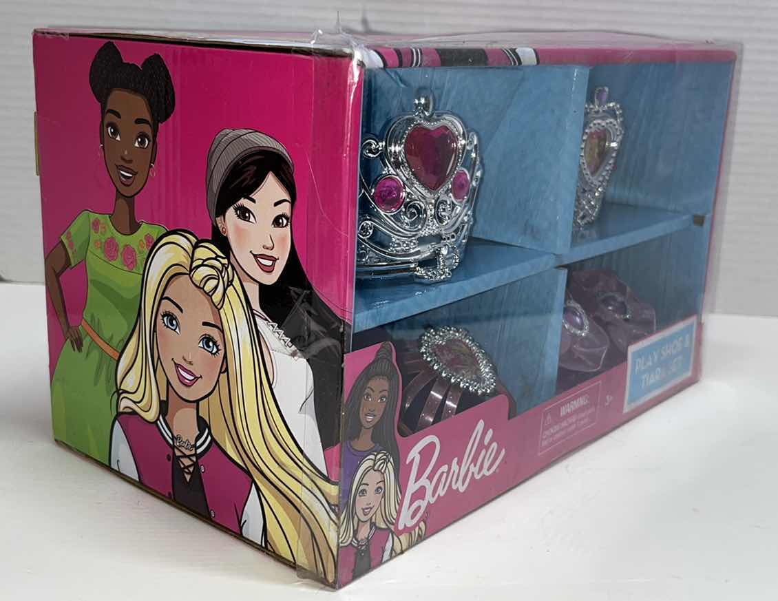 Photo 2 of NEW BARBIE PLAY SHOE & TIARA SET