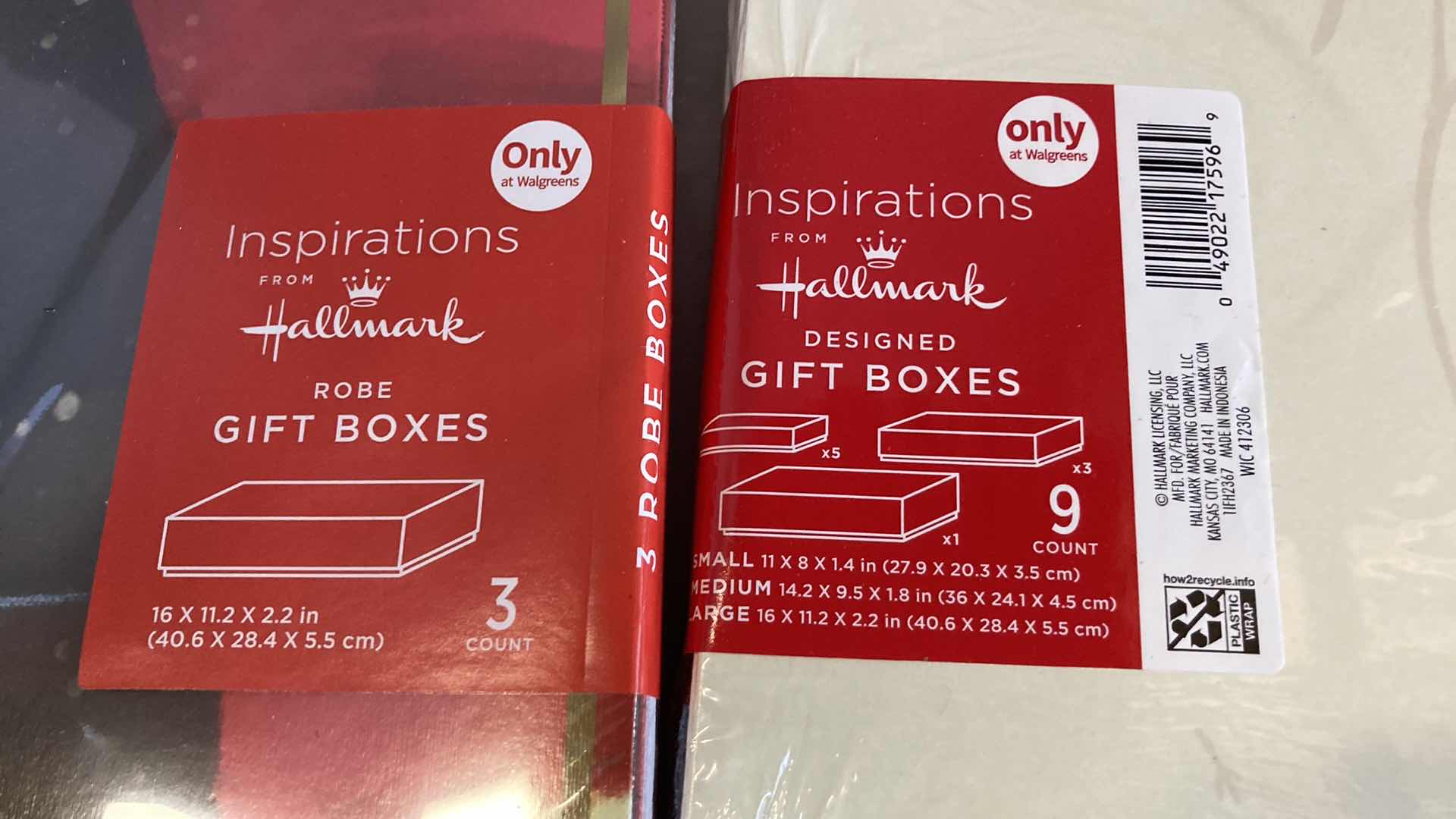 Photo 11 of NEW HALLMARK GIFT BOXES (2) & LARGE GIFT BAGS & TISSUES PAPER