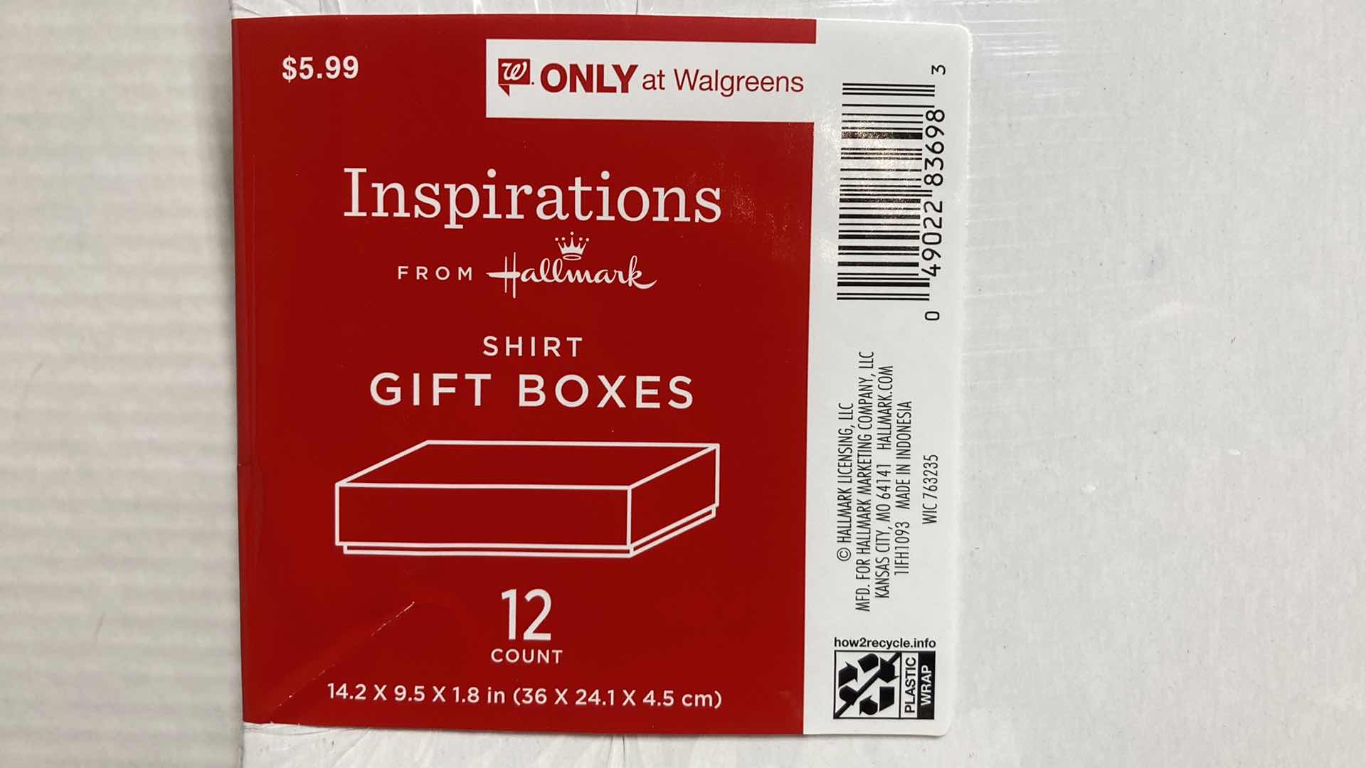 Photo 3 of NEW HALLMARK GIFT BOXES 5PK CASE OF 12