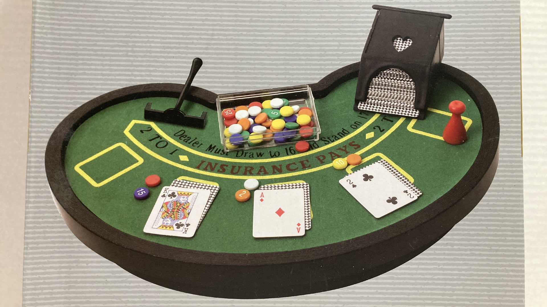 Photo 2 of ME MINI BLACKJACK TABLE SET