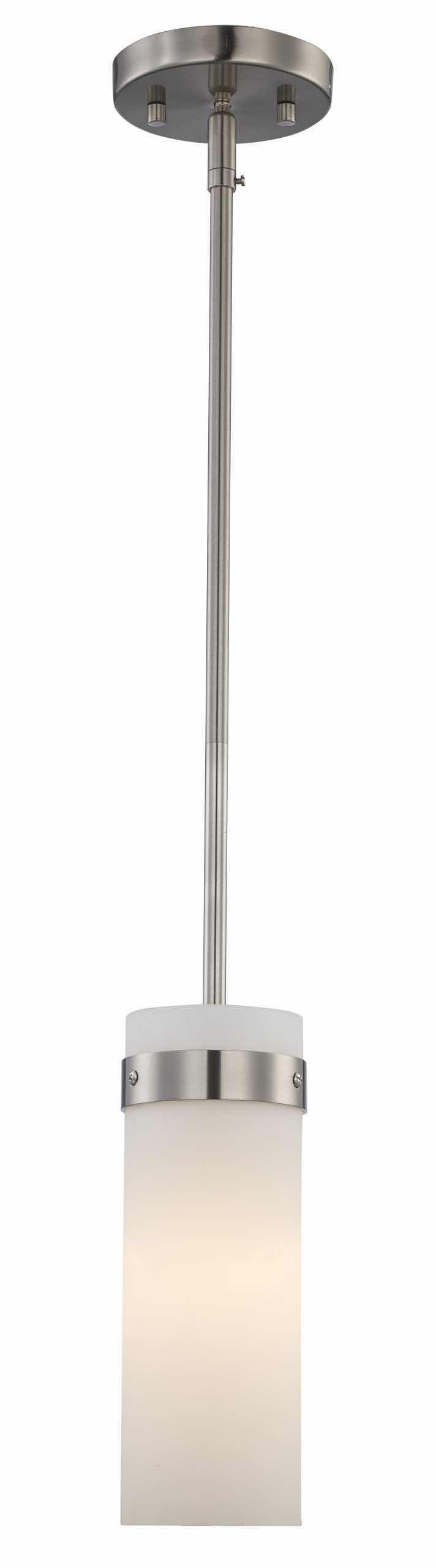 Photo 1 of NEW TRANS GLOBE LIGHTING BRUSHED NICKEL COSBY MINI PENDANT LIGHT MODEL PND-2176BN