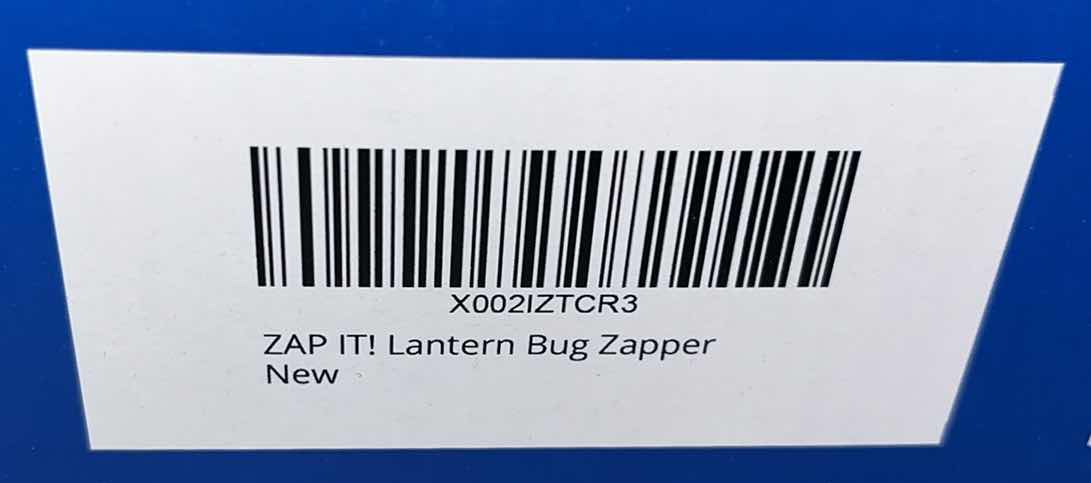 Photo 5 of NEW ZAP IT! ELECTRIC BUG ZAPPING LANTERN INDOOR/OUTDOOR, 3000v