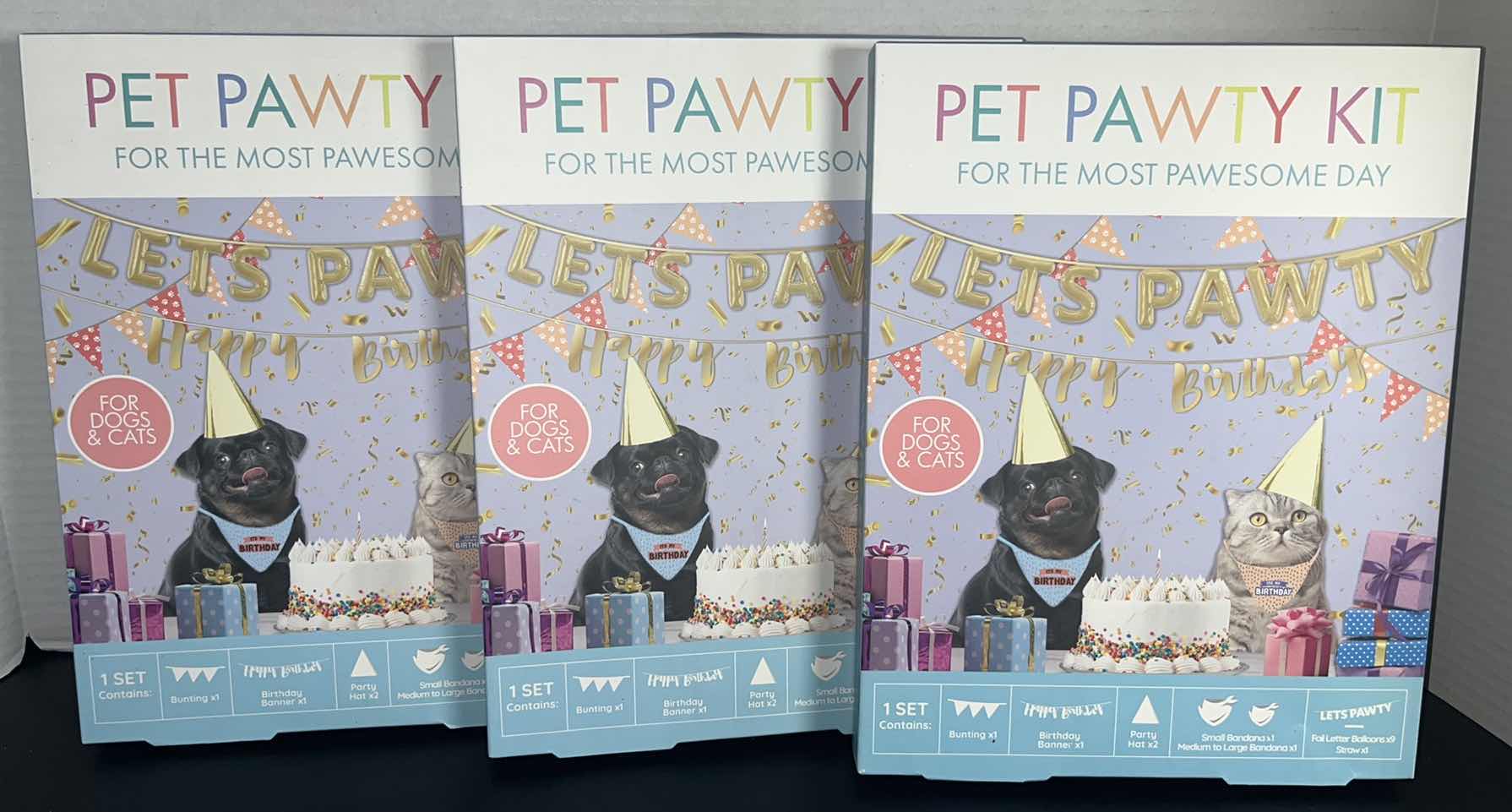 Photo 1 of NEW PALADONE PET PAWTY KIT FOR CATS & DOGS (3)