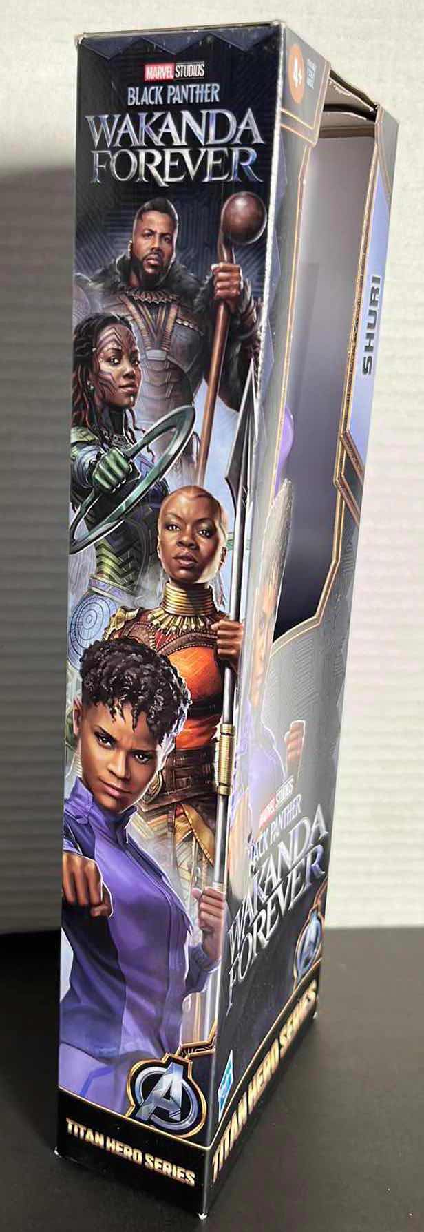 Photo 2 of NEW HASBRO MARVEL STUDIOS BLACK PANTHER WAKANDA FOREVER, 11” TITAN HERO SERIES “SHURI”