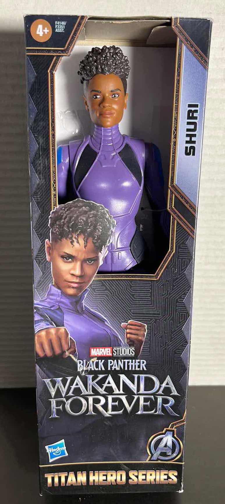 Photo 1 of NEW HASBRO MARVEL STUDIOS BLACK PANTHER WAKANDA FOREVER, 11” TITAN HERO SERIES “SHURI”