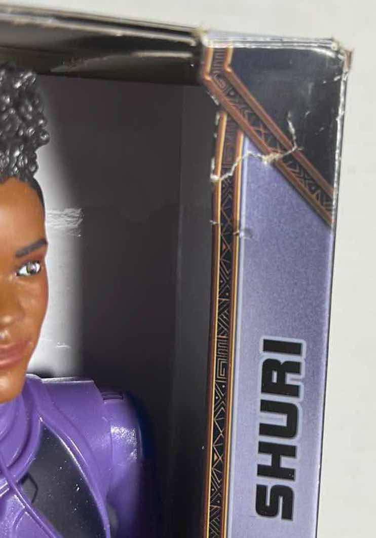 Photo 5 of NEW HASBRO MARVEL STUDIOS BLACK PANTHER WAKANDA FOREVER, 11” TITAN HERO SERIES “SHURI”