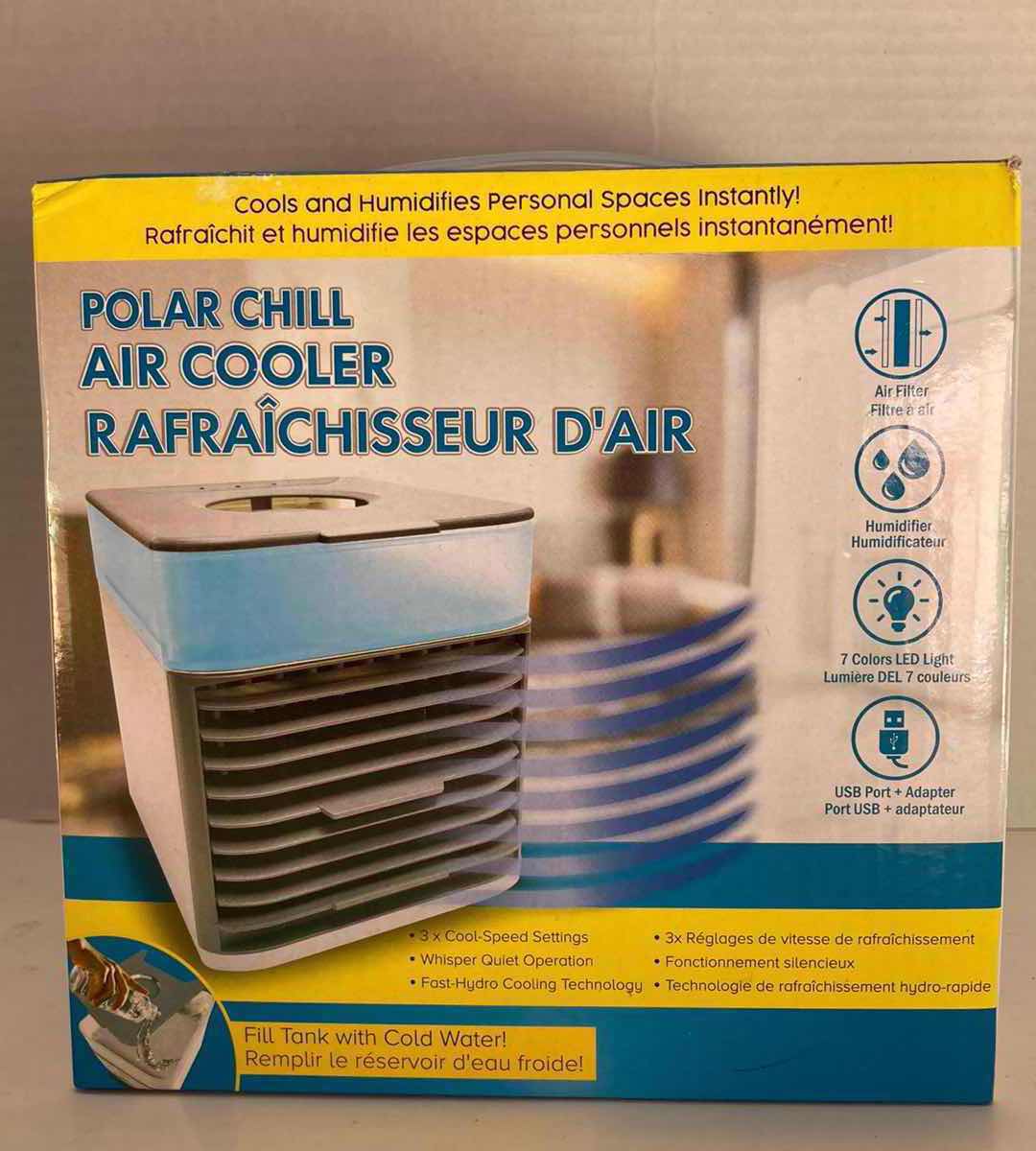 Photo 1 of NEW POLAR CHILL DESKTOP PORTABLE AIR COOLER