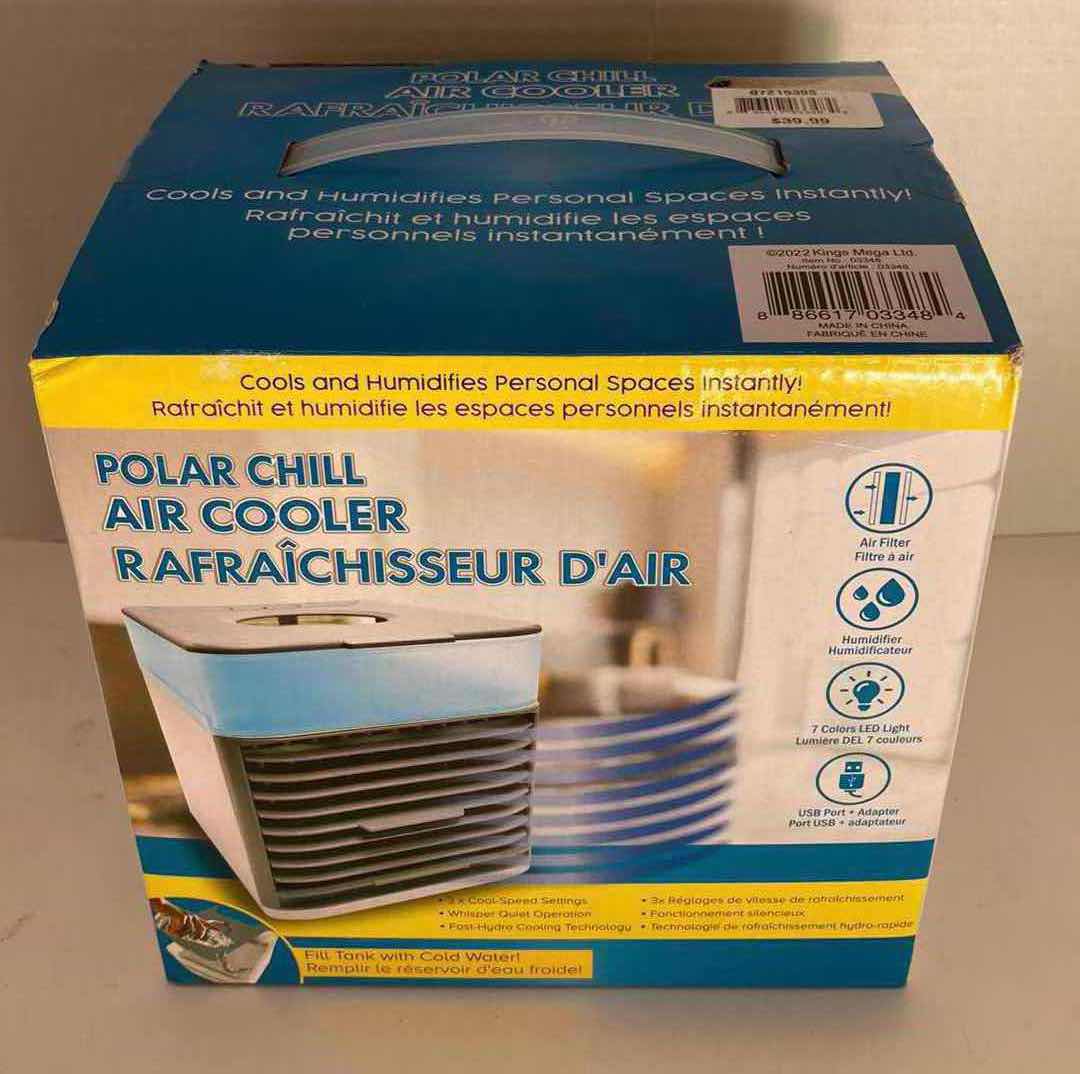 Photo 2 of NEW POLAR CHILL DESKTOP PORTABLE AIR COOLER