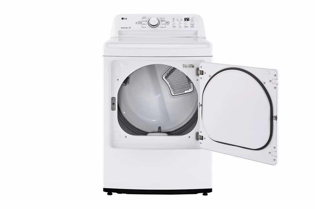 Photo 3 of LG ELECTRIC ULTRA LARGE CAPACITY SENSOR TECHNOLOGY DRYER MODEL DLE7000W 7.3CU.FT.