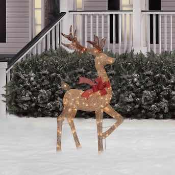 Photo 2 of NEW HOLIDAY LIVING 5FT PRANCING BUCK MODEL 5280868