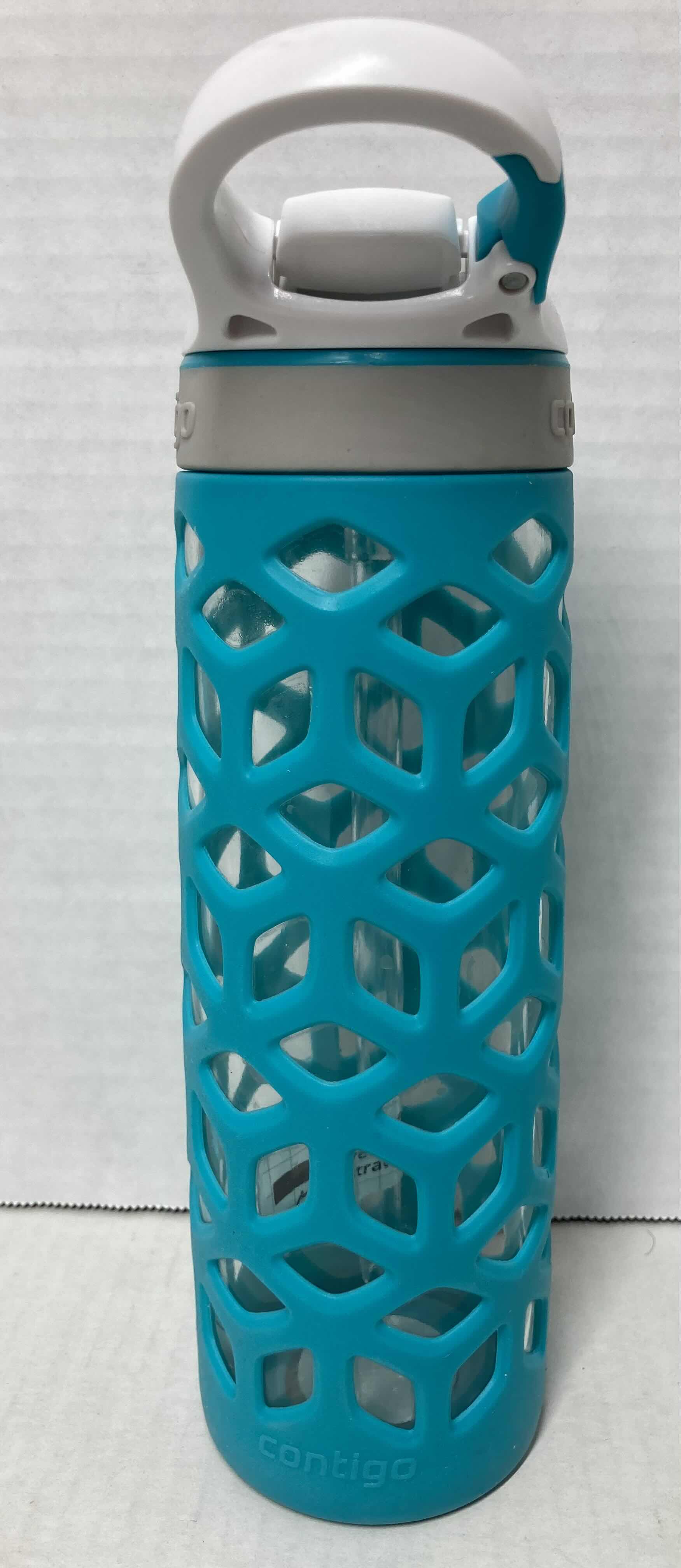 Photo 4 of NEW CONTIGO 20OZ AUTOSPOUT STRAW ASHLAND GLASS SCUBA WATER & BEVERAGE BOTTLE