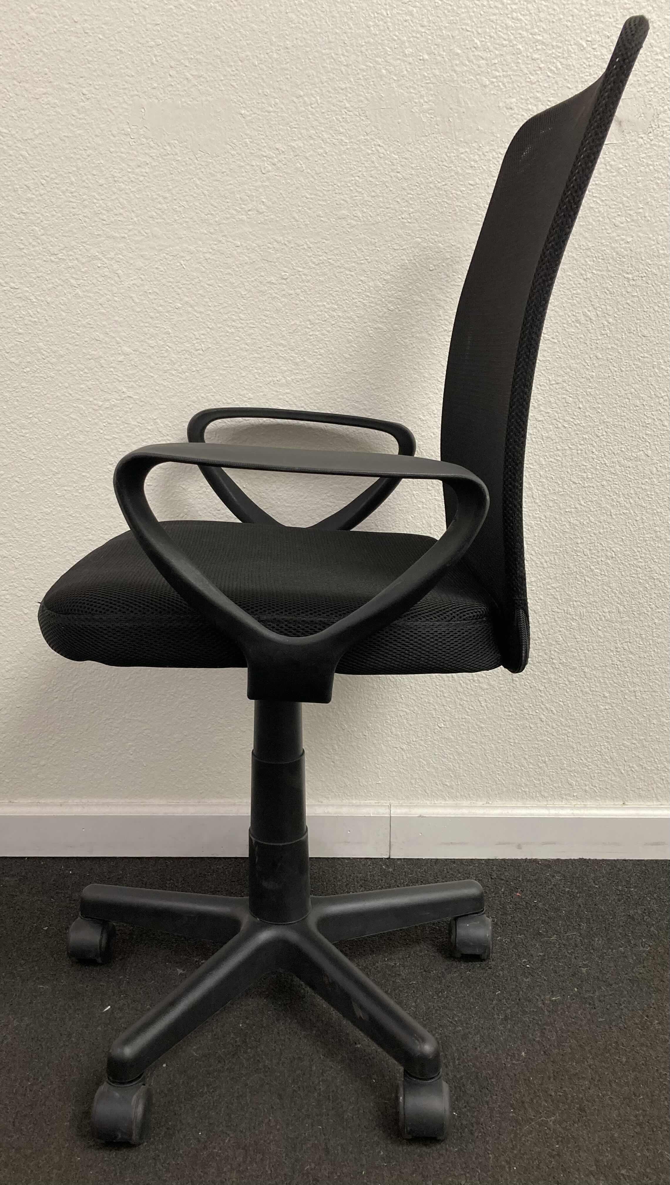 Photo 5 of IDS HOME EBS ERGONOMIC COMFORT BLACK MESH ROLLING OFFICE CHAIR 23.5” X 21.5” H39.5”