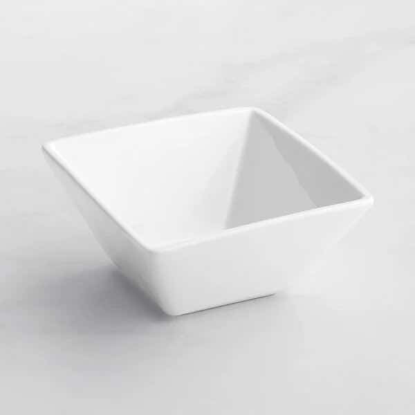 Photo 1 of NEW RAK ALL SPICE COLLECTION CURCUMA WHITE PORCELAIN SQUARE BOWL SPSB13 6PACK 5.5” X 5.5” H4.5”