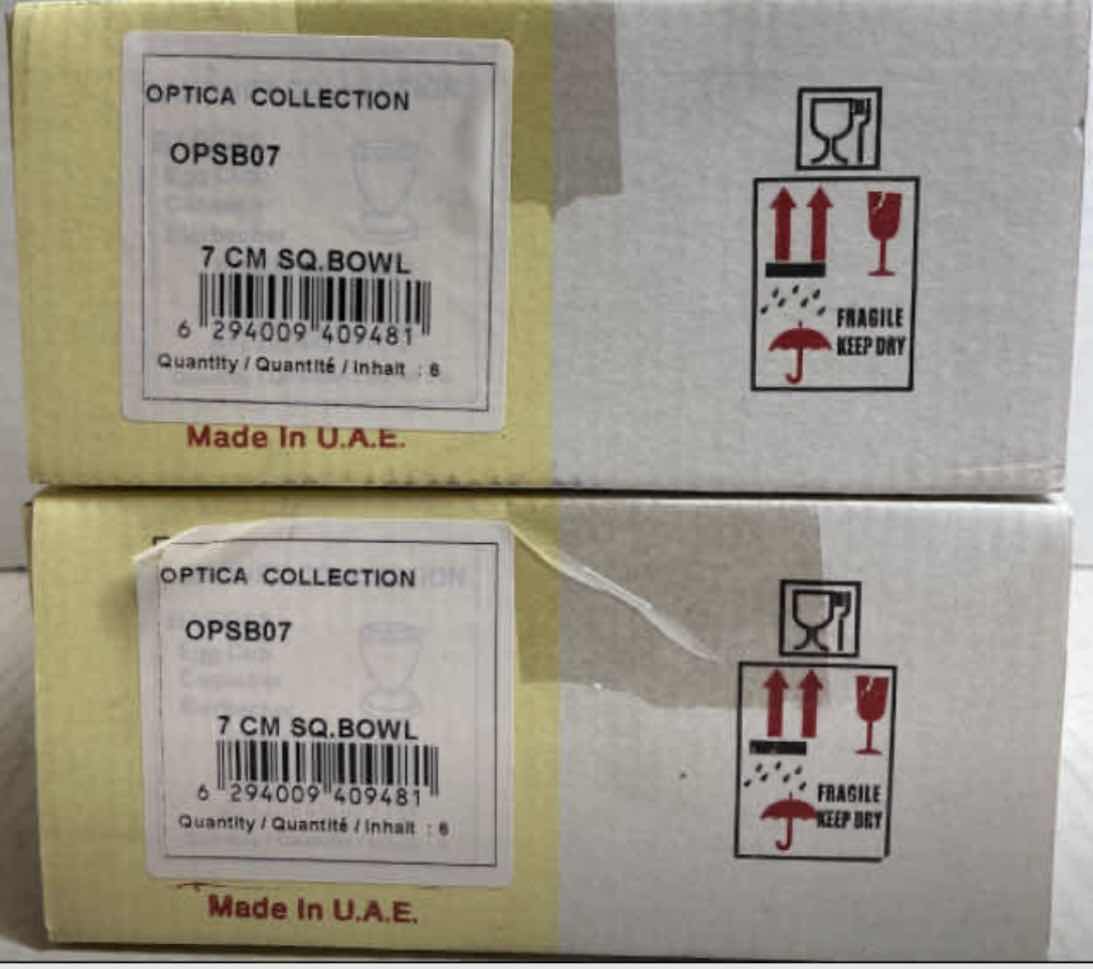 Photo 2 of NEW RAK PORCELAIN WHITE SQUARE RAMEKIN CONDIMENT BOWL OPSB07 RESTAURANT GRADE (25 BOXES/150 RAMEKINS) 2.75" X 2.75" 