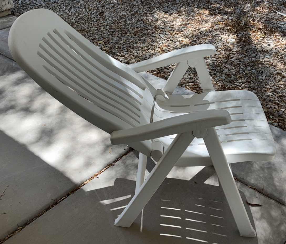 Photo 2 of RECLINING PATIO CHAIRS (2)