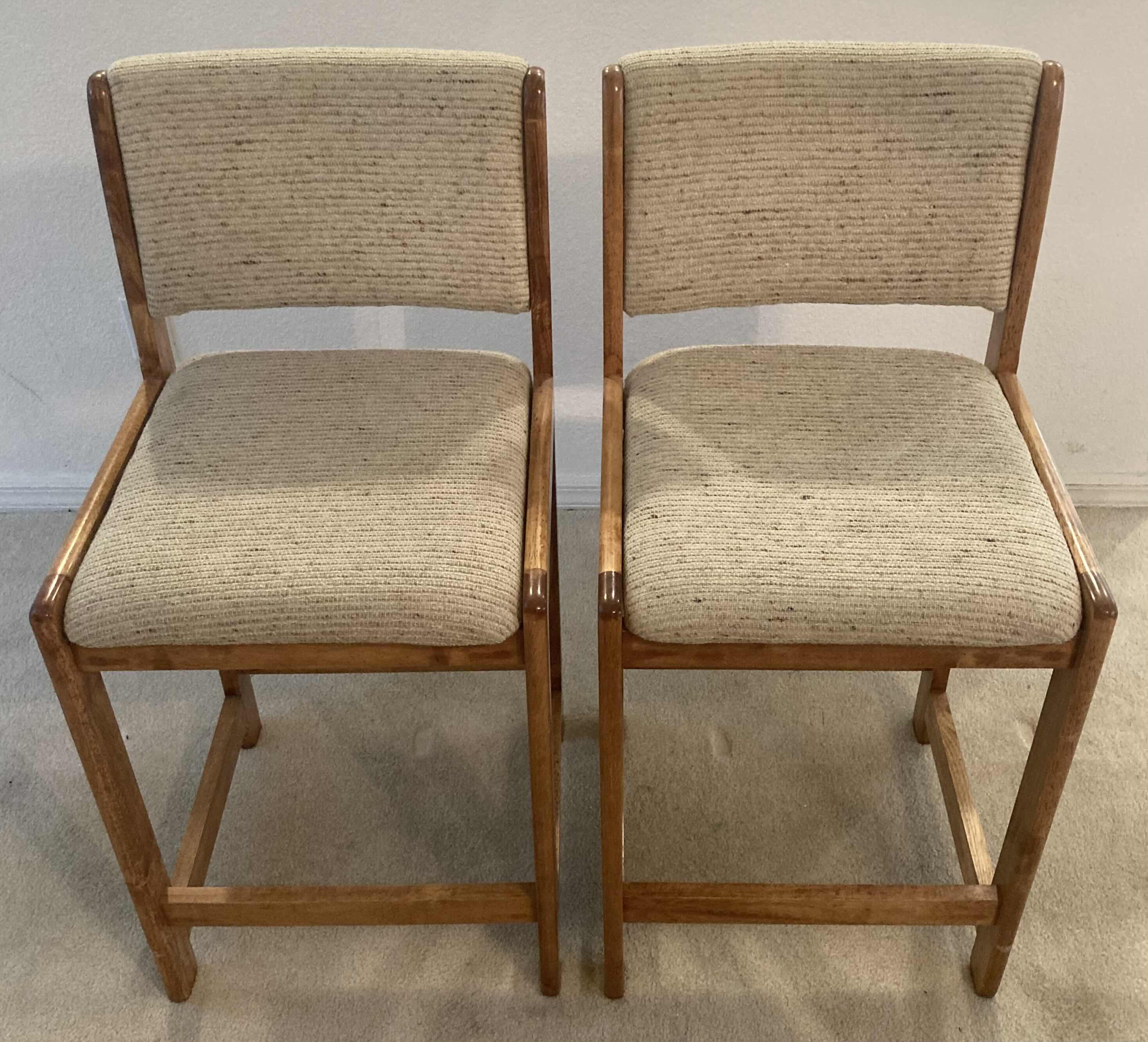 Photo 1 of WONDERCRAFTS BEIGE UPHOLSTERY CHAIRS 18.5” X 17.75” H36.5”