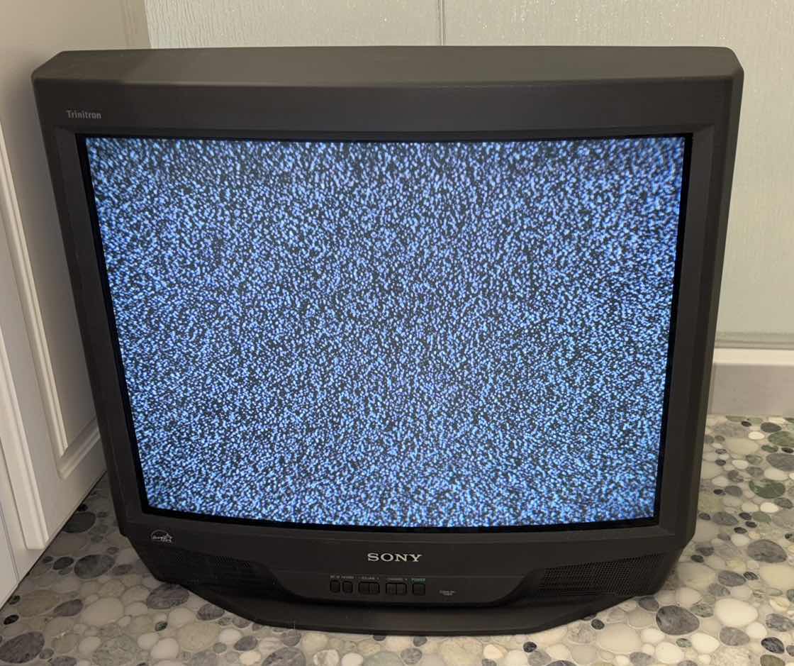 Photo 2 of SONY 27” TRINITRON COLOR MONITOR/RECEIVER TV (MODEL KV-27S42)