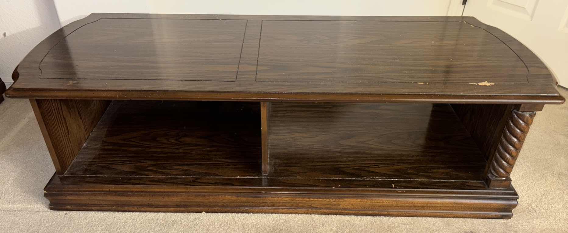 Photo 2 of MID-CENTURY COFFEE TABLE 22” X 54” H14.5”