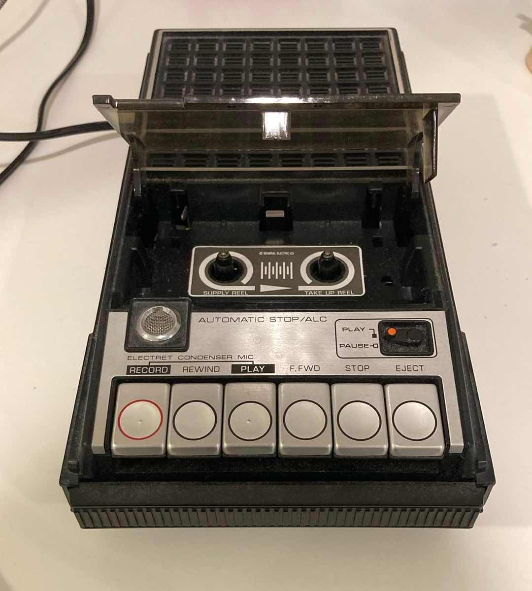 Photo 2 of GENERAL ELECTRIC TAPE RECORDER MODEL 3-5105A