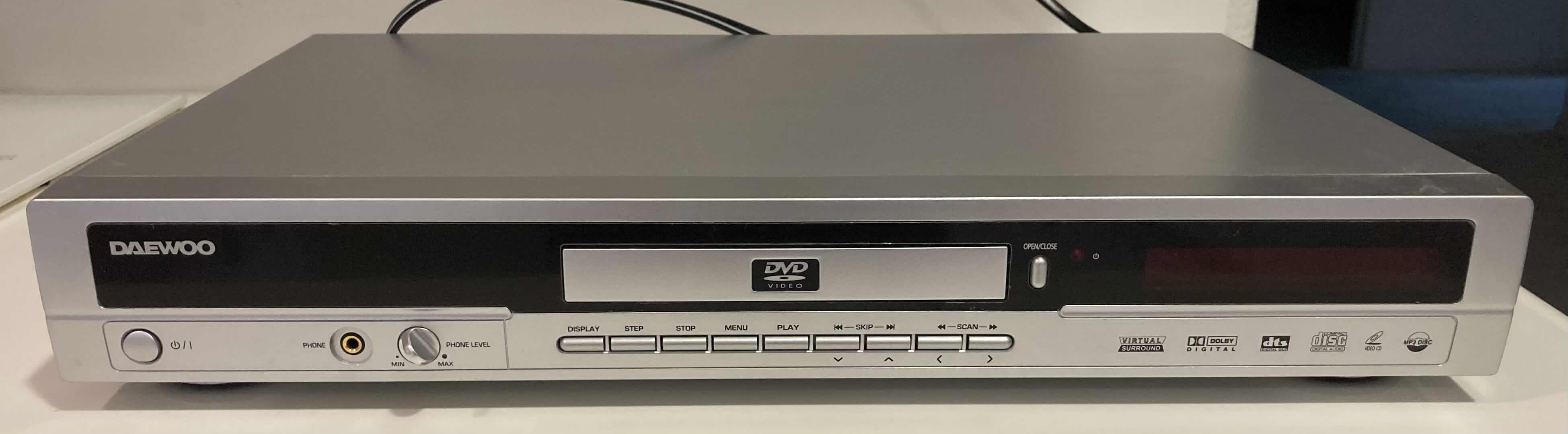 Photo 1 of DAEWOO DVD PLAYER MODEL DVD-5800