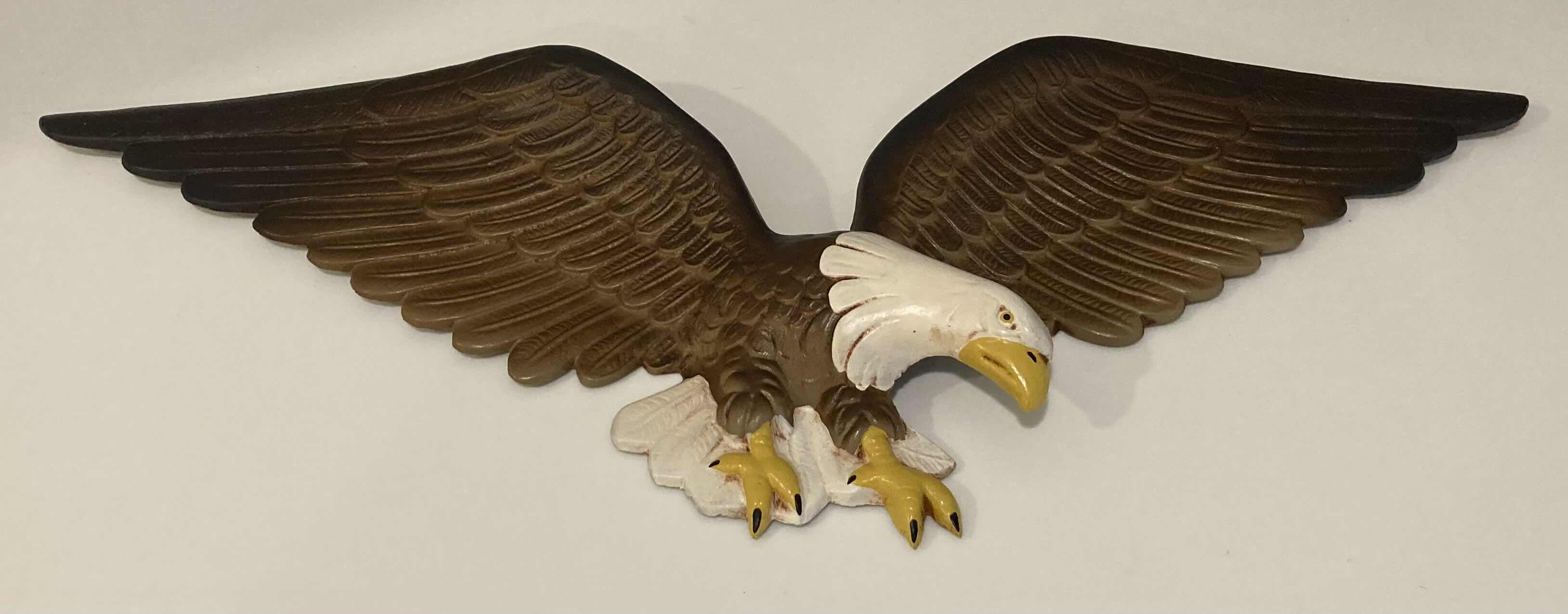 Photo 1 of WHITEHALL 1978 METAL EAGLE WALL ART 23.75” X 10”