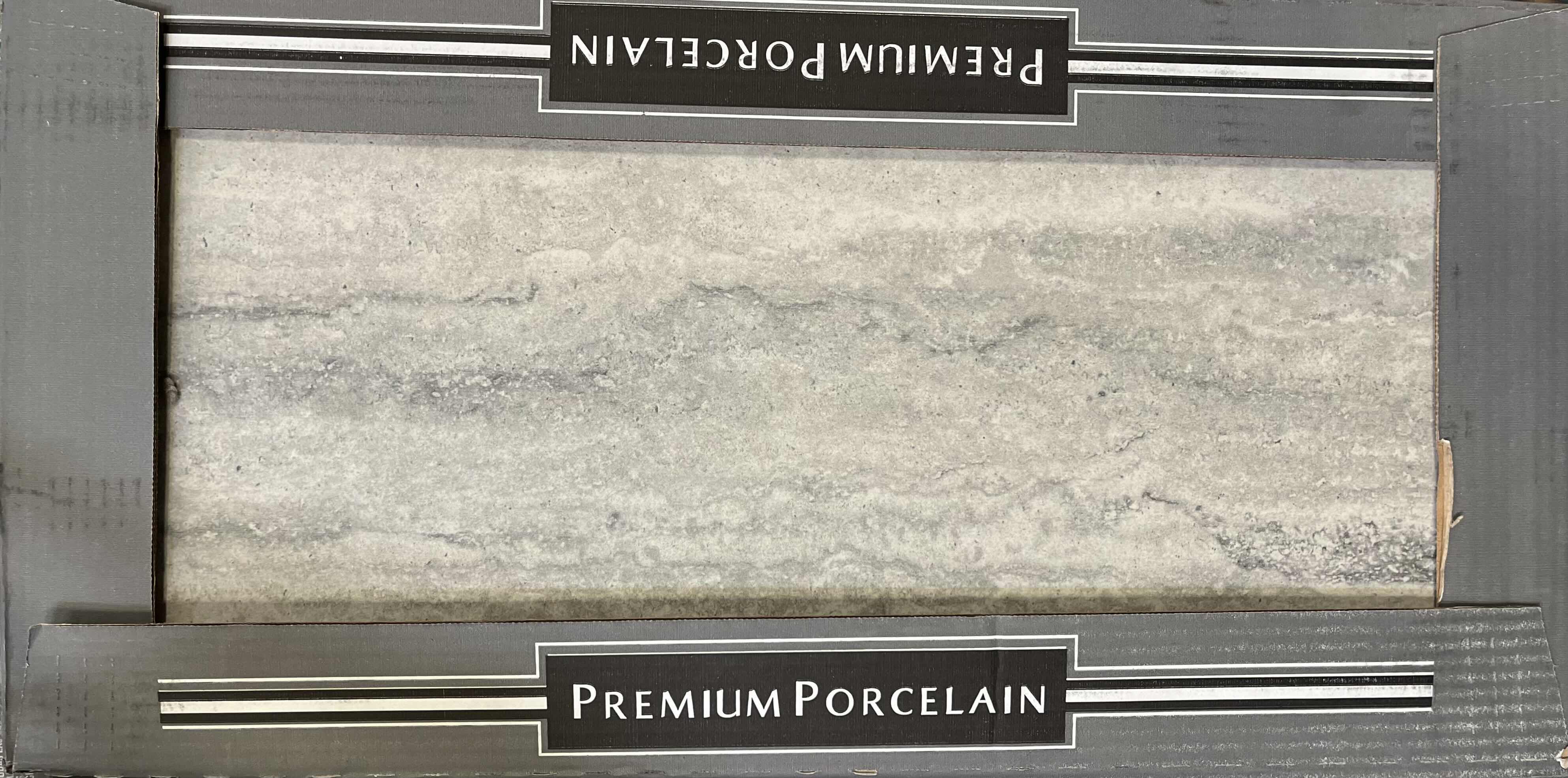 Photo 3 of MSI PREMIUM PORCELAIN VENETO GRAY FINISH PORCELAIN TILE 12” X 24” (16SQFT PER CASE/23CASES APPROX 368SQFT TOTAL)