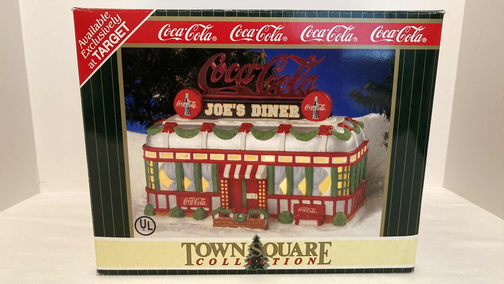 Photo 1 of COCA-COLA JOE’S DINER TOWN SQUARE COLLECTION PORCELAIN DECORATION