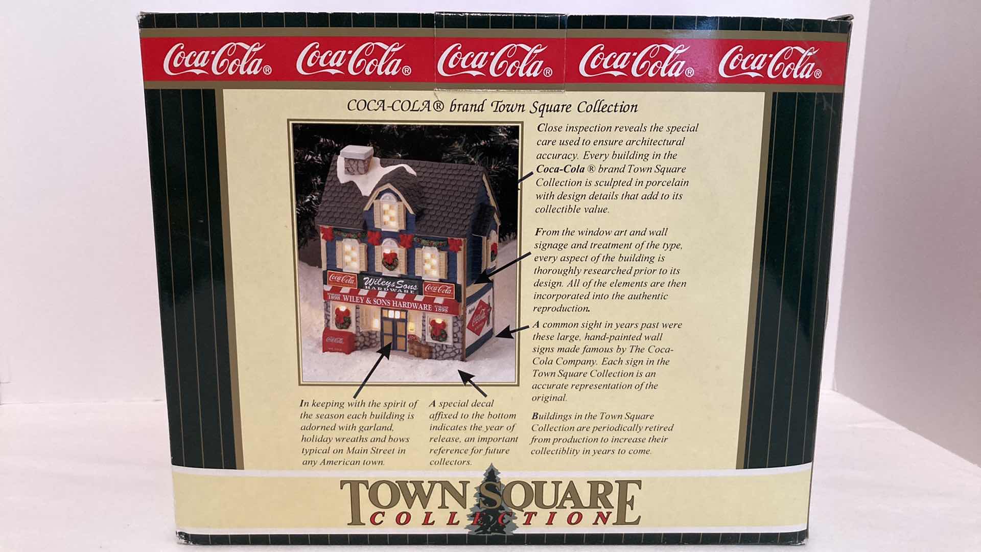 Photo 2 of COCA-COLA JOE’S DINER TOWN SQUARE COLLECTION PORCELAIN DECORATION