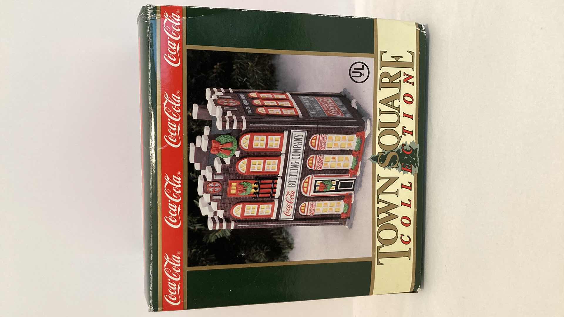 Photo 1 of COCA-COLA BOTTLING COMPANY TOWN SQUARE COLLECTION PORCELAIN DECORATION