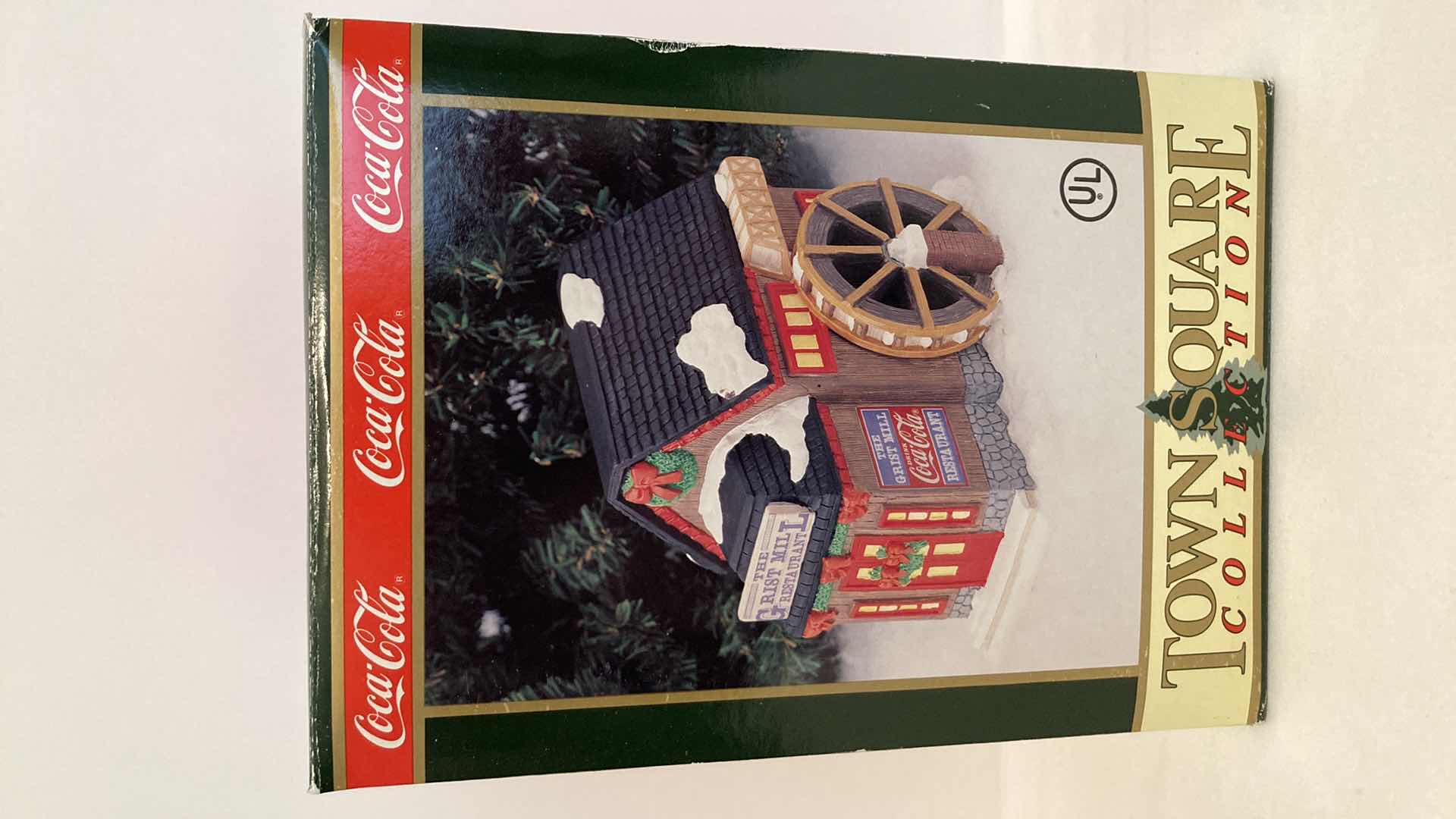 Photo 1 of COCA-COLA THE GRIST MILL RESTAURANT TOWN SQUARE COLLECTION PORCELAIN DECORATION