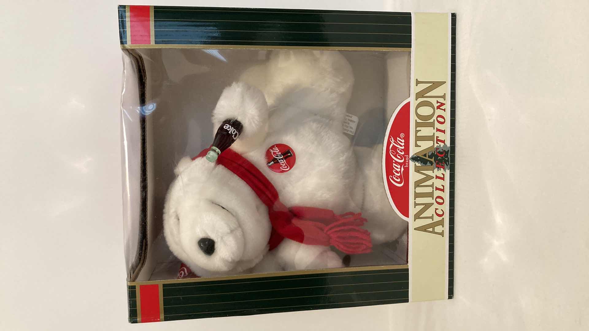 Photo 1 of COCA-COLA POLAR BEAR PLUSH ANIMATION COLLECTION