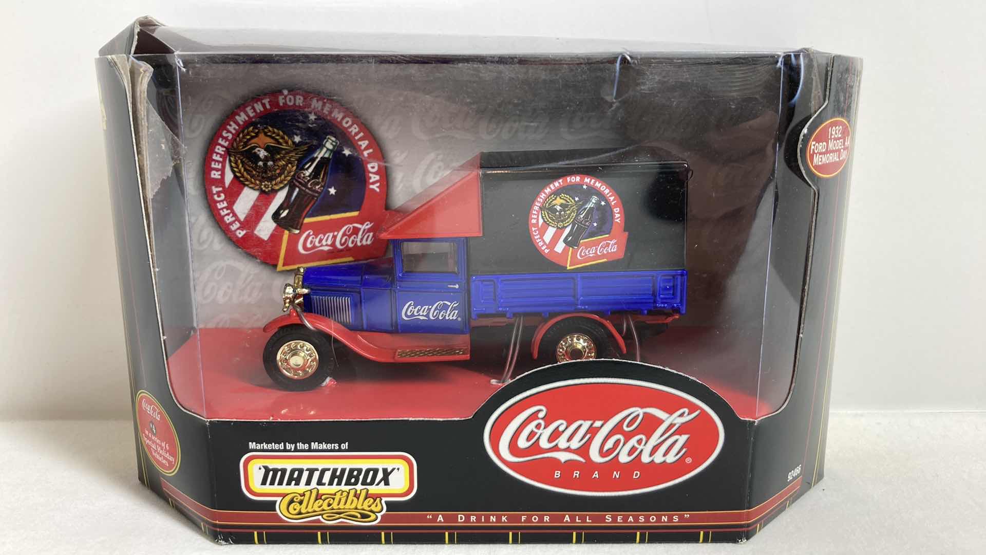 Photo 1 of MATCHBOX COLLECTIBLES COCA-COLA 1932 MODEL AA MEMORIAL DAY TRUCK