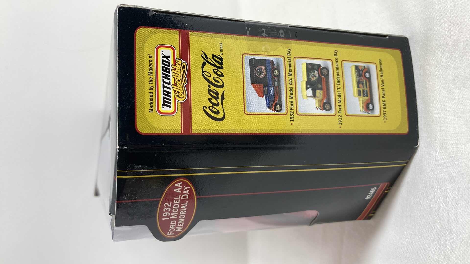 Photo 2 of MATCHBOX COLLECTIBLES COCA-COLA 1932 MODEL AA MEMORIAL DAY TRUCK