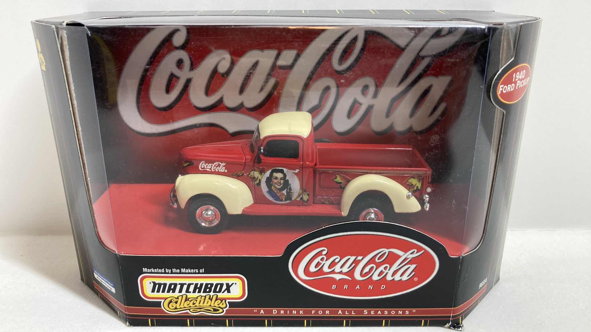Photo 1 of MATCHBOX COLLECTIBLES COCA-COLA 1940 FORD PICK UP TRUCK