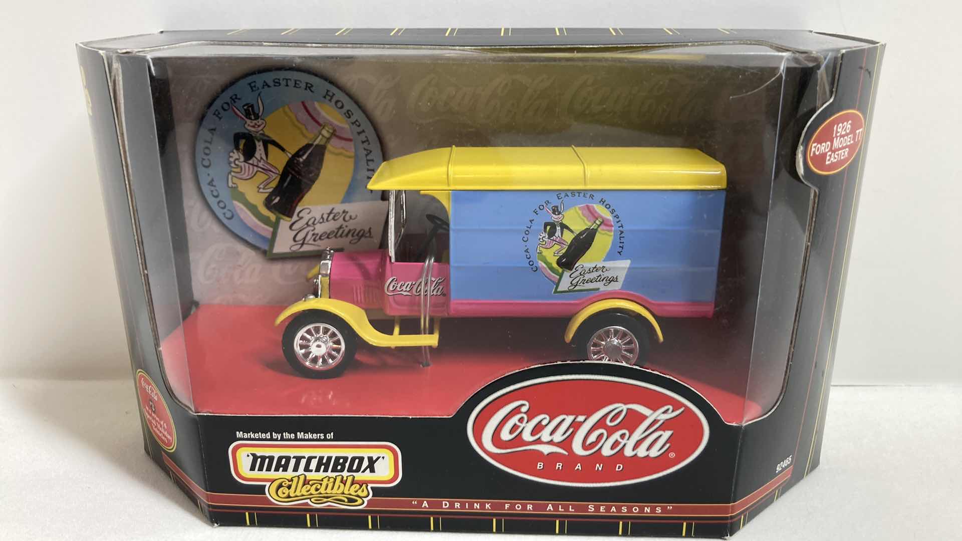 Photo 1 of MATCHBOX COLLECTIBLES COCA-COLA 1926 FORD MODEL TT EASTER TRUCK