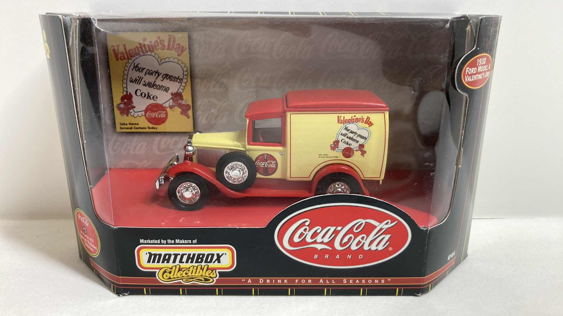 Photo 1 of MATCHBOX COLLECTIBLES COCA-COLA 1930 FORD MODEL A VALENTINES DAY TRUCK